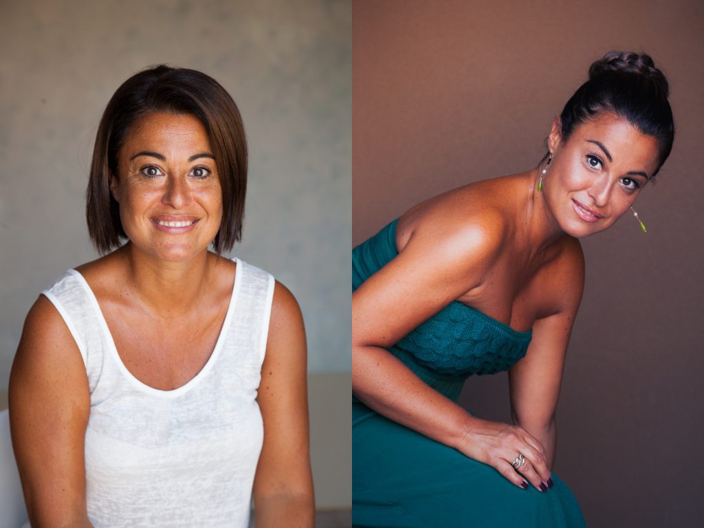 Before and after total make over photo shoot by Ami Elsius